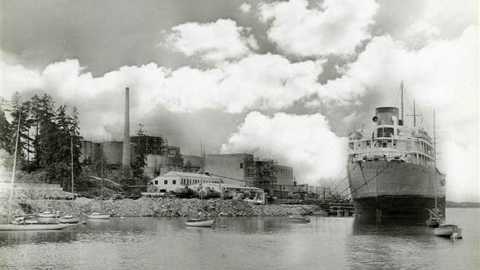 Louddens södra del 18 juni 1948