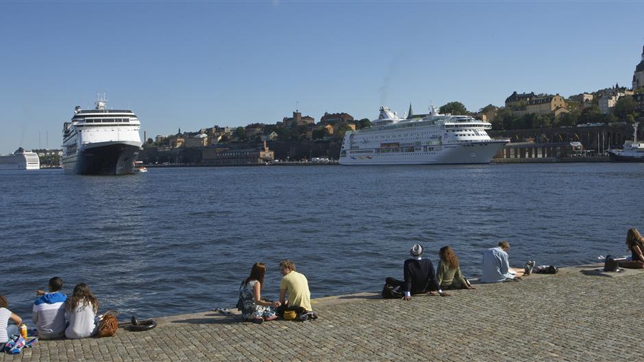 Vy från Skeppsbron