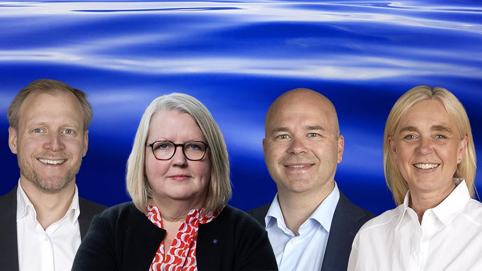 Sebastian Zaar, Magdalena Bosson, Johan Wallén och Camilla Strümpel
