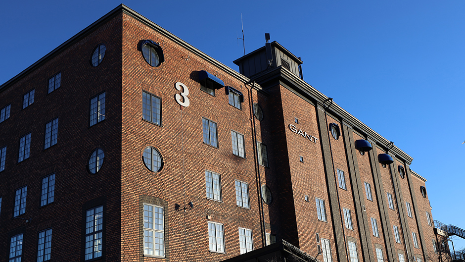 Exteriören av Magasin 3 i Frihamnen
