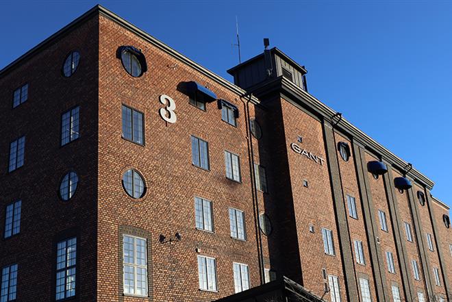 Exteriören av Magasin 3 i Frihamnen