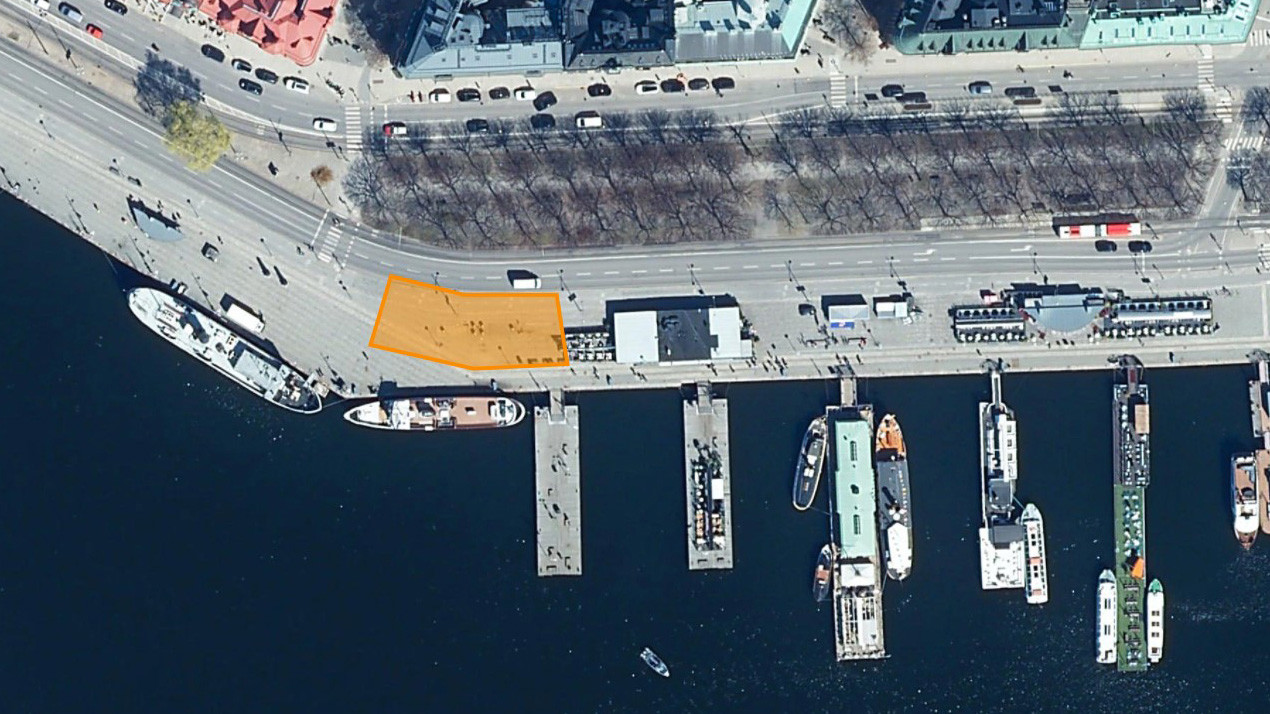 Renovering av avfallsanläggning på Strandvägskajen