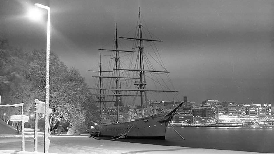 Fullriggaren af Chapman 6 december 1950.