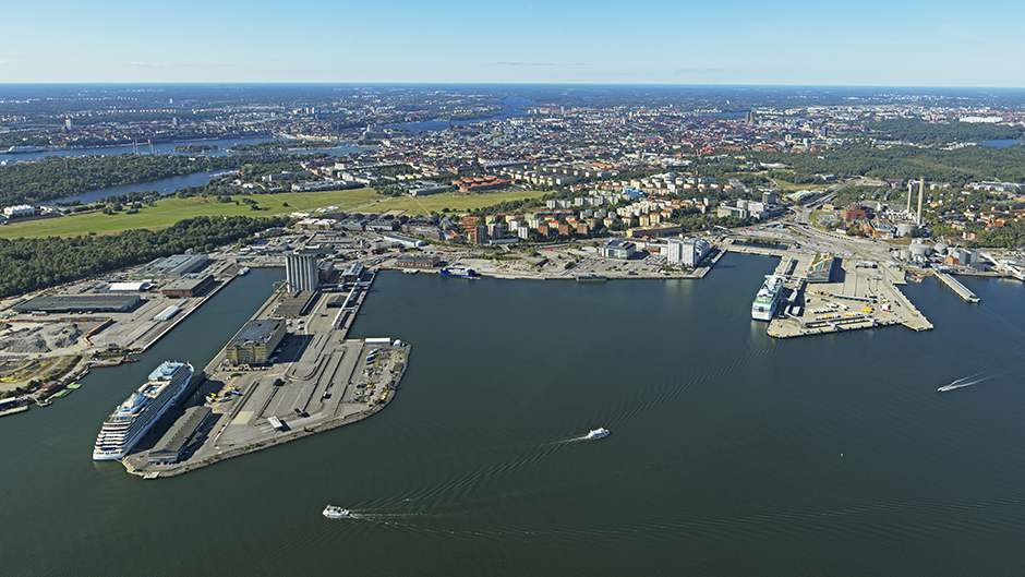 Stad och hamn växer sida vid sida i hamnkvarteren