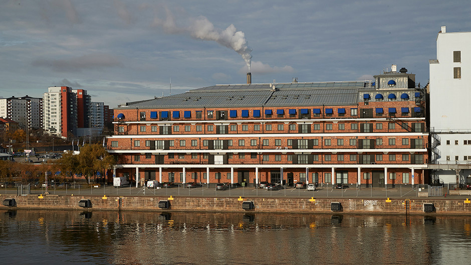 Magasin 3 bakom Frihamnsbassängen