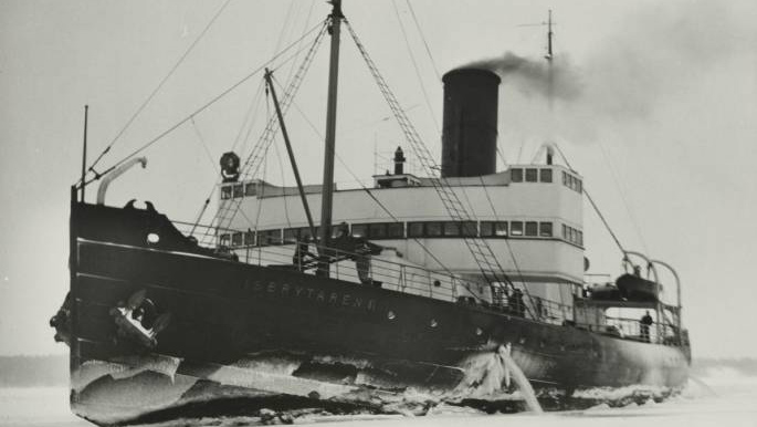 Isbrytaren II (senare Isbrytaren Sankt Erik) 1956. 