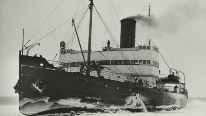 Isbrytaren II (senare Isbrytaren Sankt Erik) 1956.