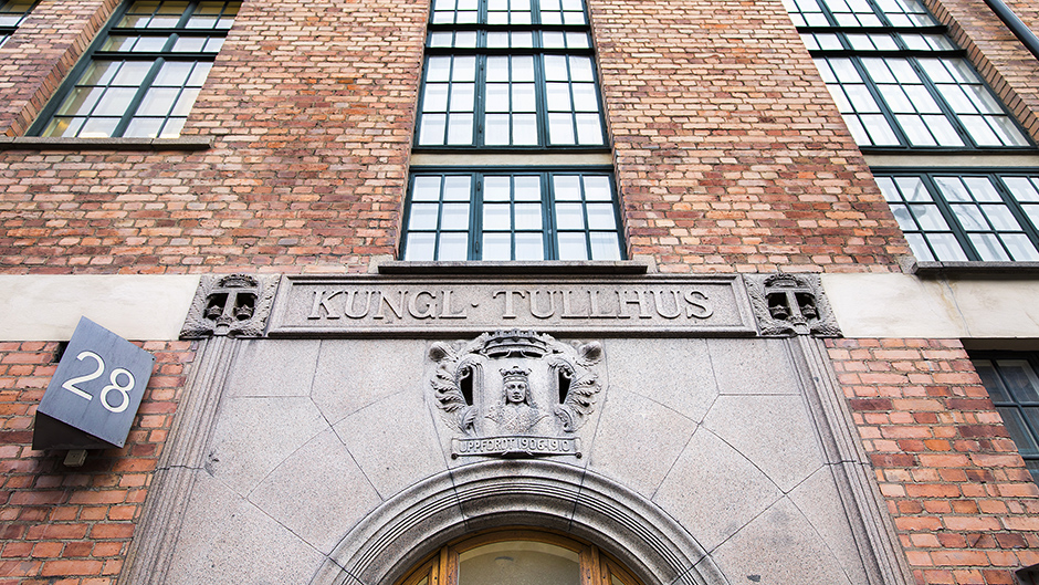 Exteriören på Stora Tullhuset på Stadsgården