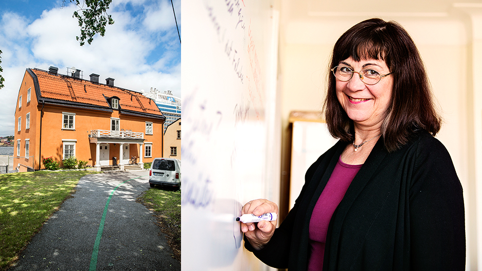 Patons Malmgård på vänster sida, Maria Olsson till höger