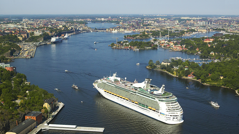 Bild på kryssningsfartyg