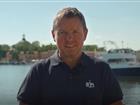 Stockholms Hamnars vd Thomas Andersson på kajkanten