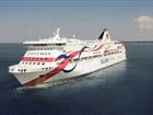 Färjan Baltic Queen ute till havs