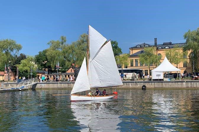 Kuttern S/Y Edda på Riddarfjärden